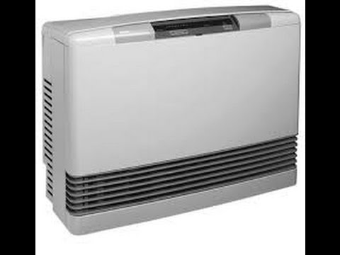 Vent free natural gas heater